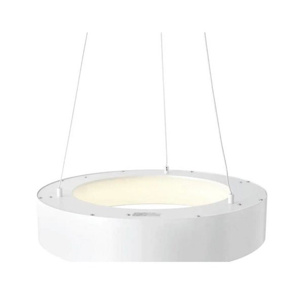 Hollandale 100-Watt Integrated LED White Pendant (Retail $215) - Picture 8 of 9